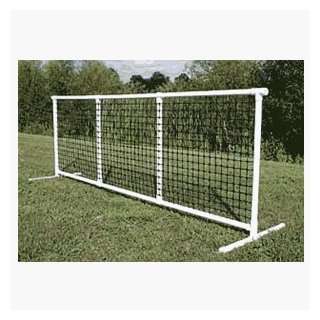 Jaypro Bsp301 Fencing   Black Mesh Sport Panel With White Top  