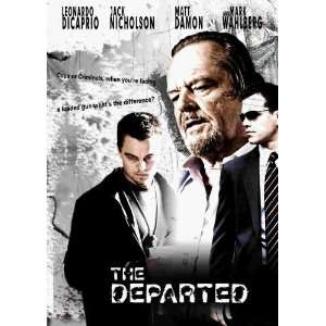   27x40 Leonardo DiCaprio Matt Damon Jack Nicholson: Home & Kitchen