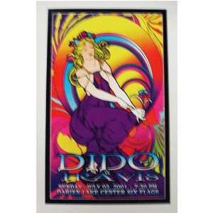  Dido Travis Buffalo Original Concert Poster 2001: Home 