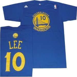 Golden State Warriors David Lee Adidas New Logo T Shirt:  