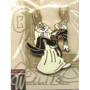 Warner Brothers Looney Tunes Bugs and Lola Bunny Wedded Bliss Pin