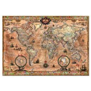  Educa Antique World Map 1000 piece puzzle: Toys & Games