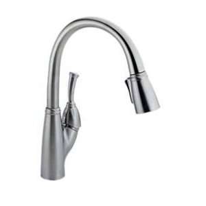  Delta Allora 989 AR DST Single Handle Pull Down Kitchen Faucet 