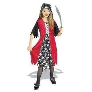  Sassy Pirate Girl Child Halloween Costume Size 12 14 Large 