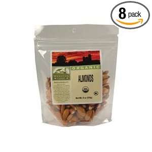 Woodstock Farms Organic Almonds ( 8x8: Grocery & Gourmet Food
