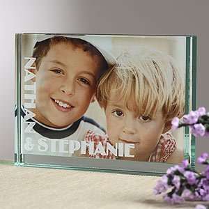  Glass Block Personalized Picture Frame   This Is Us Design 