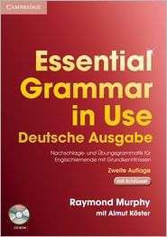 Essential Grammar in Use German edition with answers and CD ROM 