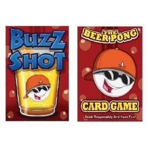  BUZZ SHOT Card Deck BeerPong Drinking Game Toys & Games