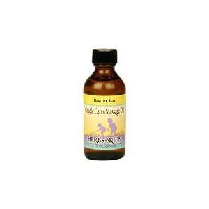  Cradle Cap Massage Oil   2 oz., (Herbs For Kids) Health 