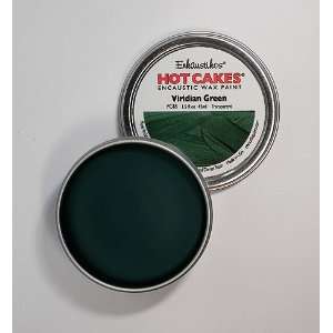  Encaustic Wax Paint Hot Cakes Viridian Green 1.5 fl oz 