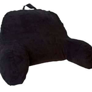  Black Microsuede Bed rest with pockets on the side for 