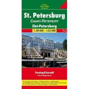  St Petersburg (City Map) [Map] Freytag Berndt und Artaria 