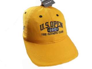 Ahead 2012 US Open Olympic Club San Francisco Golf Hat Cap Yellow 