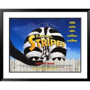 Racing Stripes Framed Poster Print, 51x41