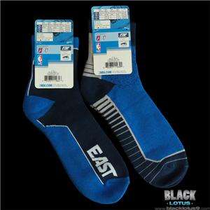 NEW RARE 2 Pairs For Bare Feet Originals NBA All Star Quarter Socks 