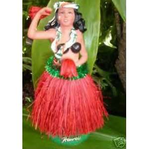 HULA GIRL DASHBOARD DANCING POSING HAWAIIAN HAWAII 