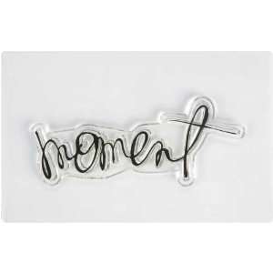  Heidi Swapp Clear Rubber Stamps   Moment: Arts, Crafts 