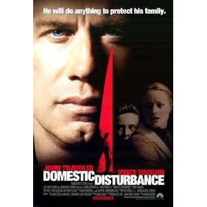  DOMESTIC DISTURBANCE movie card, John Travolta Everything 