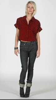 NWT Rails Flannel Bobbi Shirt Red/Black(XS)  