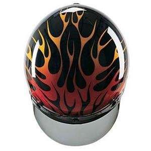  AGV Thunder Half Helmet   2X Large/Flames Automotive