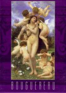 ADOLPHE WILLIAM BOUGEREAU Boxed Greeting Cards French  