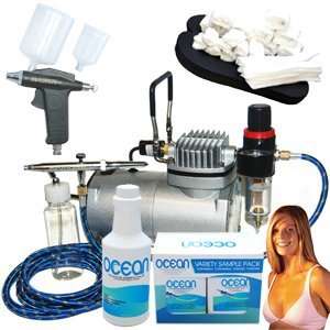 Complete Professional Turbo Tan Airbrush Sunless Tanning System with 