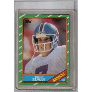  1986 Topps #112 John Elway   Denver Broncos [Misc 