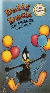 Daffy Duck And Friends Vol. 2 Cartoons VHS Video Warner  