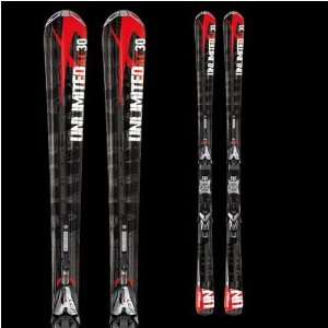  VOLKL UNLIMITED AC30 ALPINE SKIS WITH MOTION BINDINGS 