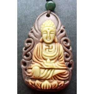   Patron Saint Buddhist Amitabha Buddha Amulet Pendant 