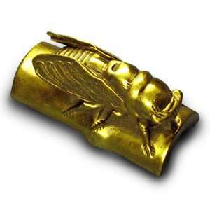 Brass Cicada on Bamboo   3.8 Feng Shui animal for personal power and 