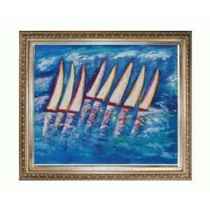 Art Reproduction Oil Painting   Van Gogh Paintings Voiliers with 