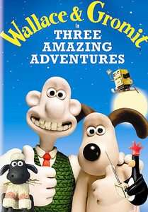 Wallace Gromit In Three Amazing Adventures DVD, 2005  