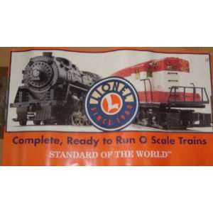 Lionel Promotional Sign   O Scale Trains: Everything Else
