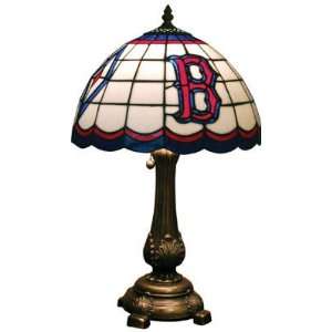  Stained Glass Lamps   Red Sox