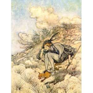   Greetings Card Arthur Rackham Brothers Grimm 004: Home & Kitchen