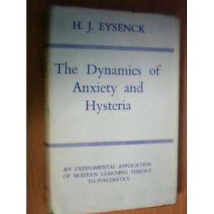   of Modern Learning Theory To Psychiatry. H.J. Eysenck Books