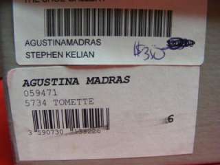 NIB STEPHANE KELIAN Agustina Woven Leather Wedges 6  