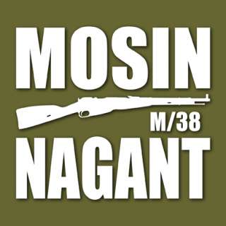 Mosin Nagant M38 Rifle USSR Vinyl Decal Sticker VSM38WT  