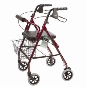  Roscoe ROS RL Rollator with Padded Seat Color Blue Baby