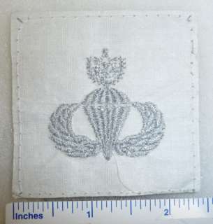   military airborne parachute jump wings badge patch this is not