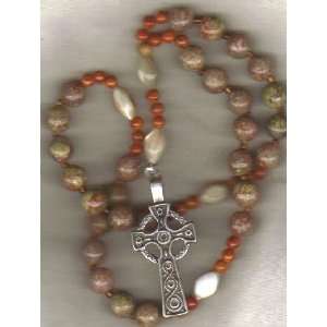  Anglican Rosary of Agate 