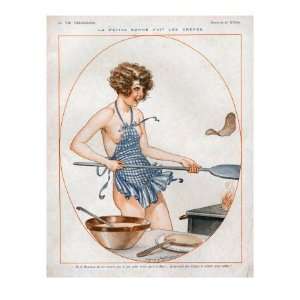 La Vie Parisienne, Magazine Plate, France, 1926 Premium Poster Print 