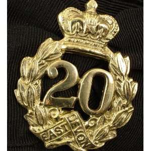  British 20th Regiment Cap Badge 