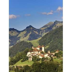  Switzerland, Canton of Fribourg, La Gruyeres, Castle of 