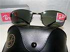 New Authentic Ray Ban Polarized Sunglasses RB3364 004/58 RB 3364 62