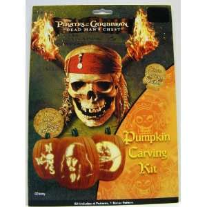   Of The Caribben Dead Mans Chest Pumpkin Carving Kit: Kitchen & Dining