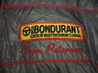 Up for sale is a Very Cool Vintage Nylon Racing Style Jacket with 
