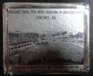 Vintage Hershey Park Pool Stadium Metal Photo Frame  