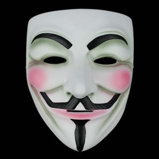   Resin Halloween Mask V For Vendetta Guy Fawkes Costume Mask  